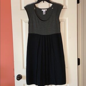 London Times | Grey and Black Dress